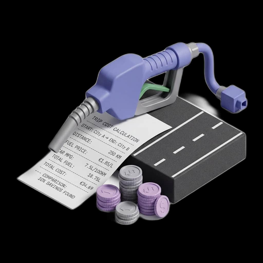 Comparateur Prix Carburants & Coût Trajet Estimé